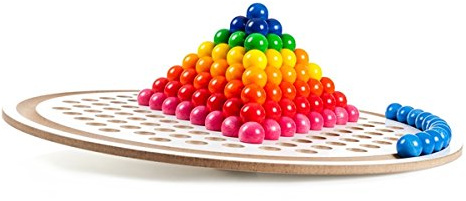 Rudolphs Schatzkiste Holzspielzeug Kugelspiel In Balance XXL LxBxH 610x610x100mm NEU Holzspiel-Balance Spielsortiment Spielzeug Strategiespiel Geschicklichkeitsspiel Geduldsspiel Holzgestaltung Spiele Holz Seiffen