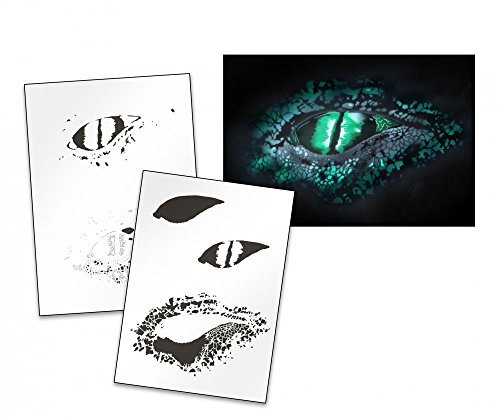 UMR-Design AS-145 Reptile Airbrushschablone Step by Step Grösse M