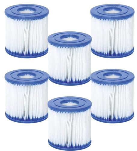 Bestway Filterkartusche Typ VII/D 530 Gallon Pumpe, 6 Stück