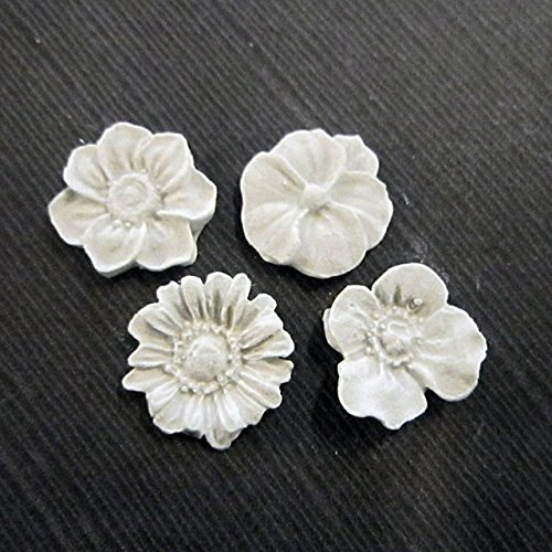 Vaquerprofumatori oggettistica profumata in Gesso (LD1003) Fiori Misti pz 24 CM.2x2