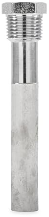 Camco 11553 Varilla de ánodo de magnesio para Calentador de Agua de Caravana, Apta para Atwood, NPT de 1/2 Pulgada x 1,27 cm de diámetro x 11 cm de Largo, extiende la Vida útil de tu Calentador