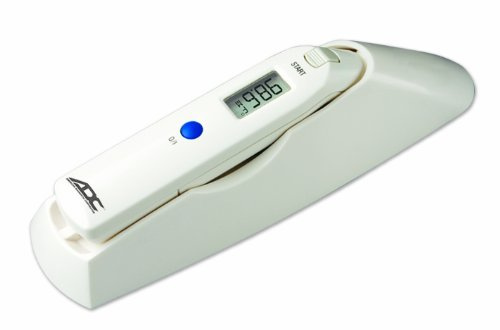 ADC 424 Infrared Tympanic Ear Thermometer, Instant Read with Storage Caddy, Adtemp