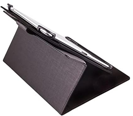 SILVERHT - Funda Universal Rotatory 360º para Tablets de 9 a 10.4 Pulgadas con función Soporte Negro