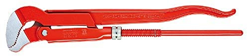 KNIPEX Tools - Rohrzange mit schwedischem Muster, S-Form (8330030)