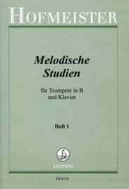 Melodische Studien Band 1: für Trompete und Klavier