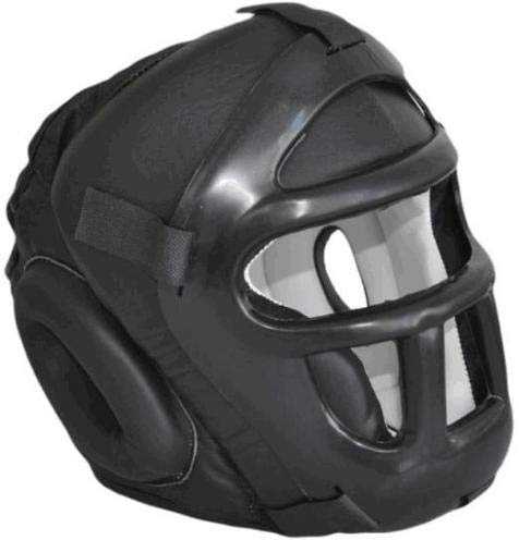 S.B.J - Sportland Full Face Kopfschutz mit Gitter/Maske/Visier, Gr. M