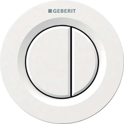 Geberit-116,042,11.1 Pneumatischer Druckschalter, Fernbedienung 01 für Doppelspülung, alpinweiß