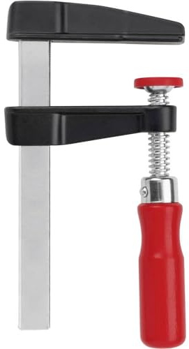 BESSEY Druckguss-Zwinge LM25/8 | 250 mm Spannweite | 80 mm Ausladung | Ideal für schnelle, schonende Spannarbeiten bei DIY-Projekten: leicht, robust und komfortabel in der Handhabung