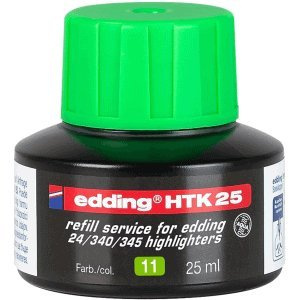 Edding Nachfülltinte edding HTK 25 für edding Highlighter 25ml hellgrün