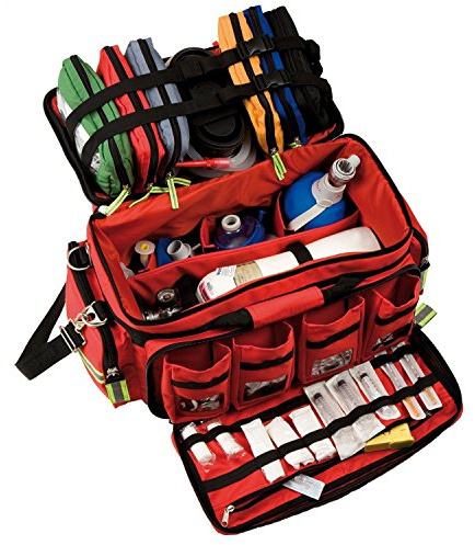 Elite Bags CRITICAL'S First-Respondertasche Notfalltasche Rot 60 x 26,5 x 33 cm