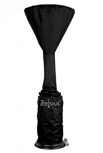 Zelsius - Abdeckhaube für Heizpilz, Abdeckung ca. Ø 70 x (H) 252 cm, Schutzhülle für Heizstrahler, Heizpyramide und mehr