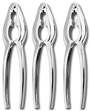 Artcome 3 Pieces Seafood Tools Set Lobster Crackers Crab Crackers Sets Nut Crackers Tools