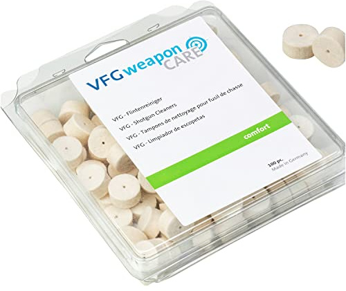 Vfg – Reinigungspads VFG Kaliber .12 (Box mit 100 Stück)