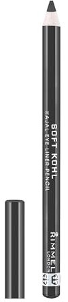 Rimmel Soft Kohl, Matita occhi, Stormy Grey, 1.2gr