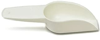 TUPPERWARE Backen Mehlschaufel weiß Löffel Mehl Zucker Backhelfer