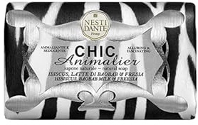 Nesti Dante - Chic Animalier Natural Soap - Hibiscus, Baobab Milk & Freesia - 250g/8.8oz