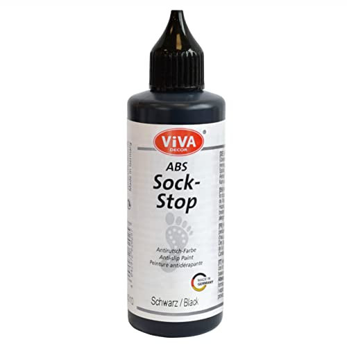 Viva Decor Abs Sock Stop Paint 82Ml-Black