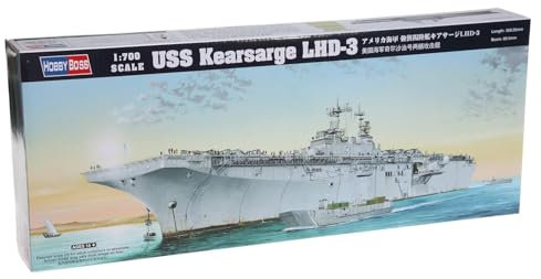 Hobbyboss 1:700 Scale USS Kearsarge LHD-3 Model Kit (Grey)