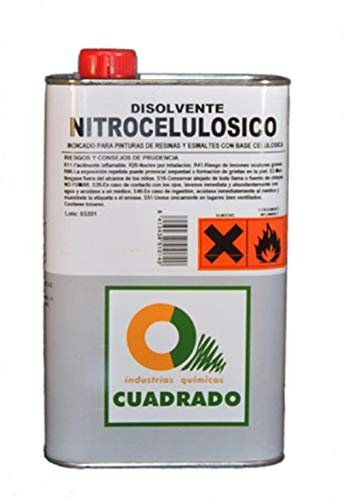 CUADRADO - Disolvente Nitrocelulosico Lat Cuadrado 1 L