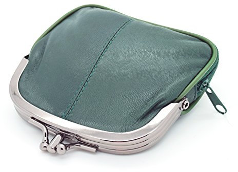 DAMENBÖRSE Leder (Grün)