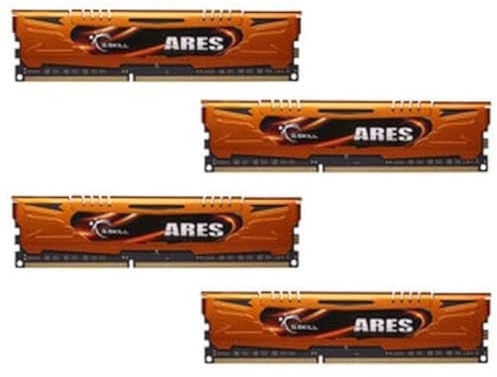G.Skill F3-1600C10Q-32GAO Memoria RAM DDR3 de 32GB (1600MHz, 240-pines, 4X 8GB) DDR3-RAM Kit