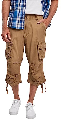 Brandit Urban Legend 3/4 Shorts | 3/4 Short mit mehreren Taschen, Kordelzug an Taille & Beinabschlüssen, knielange Shorts für den Alltag, Wandern & Reisen