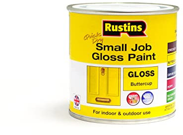 RUSTINS Small Job Gloss Paint Buttercup 250ml