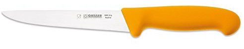 Giesser Messer Stechmesser gelb 16 cm Klingenlänge - Profimesser