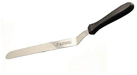 SPATOLA Coltello ANGOLARE in Acciaio per Dolci E Torte Lama CM 26 DE Luca