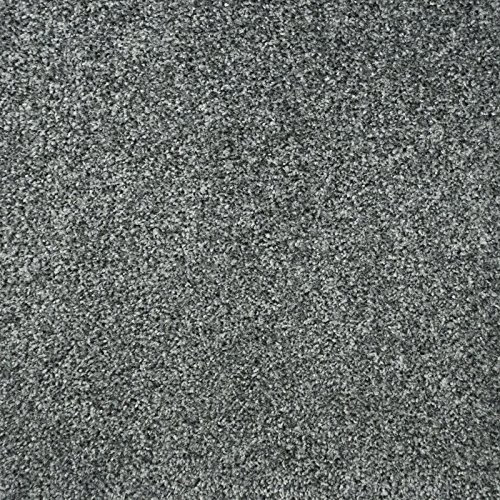 247Floors Flecked Twist Pile Carpet Roll, Hardwearing Felt Backing (4.5m x 4m, Grey)