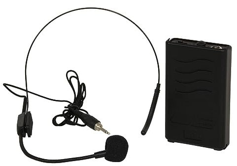 PORTHEAD12 - IBIZA - Microfono per cuffie wireless VHF da 203,5 MHz per PORT12VHF-BT e PORT15VHF-BT