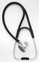 DLX Stéthoscope double pavillon Noir