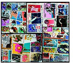 Goldhahn 4 MAL 500 MOTIVE PLUS EINSTECKALBUM Briefmarken für Sammler