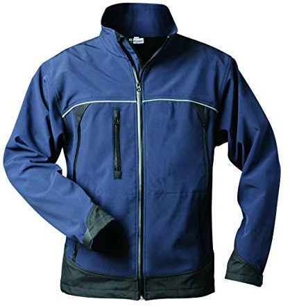 elysee Softshell-Jacke - marine/schwarz - Größe: 3XL