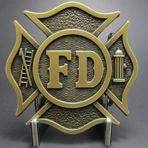 Buckle FIRE Department - US-Feuerwehr - Fire Fighter - Gürtelschnalle