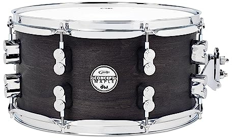PDP By DW Black Wax Maple Snare Drum 7x13