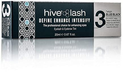 Hive Lashtints Long Lasting Eyelash and Eyebrow Colour Tint Blue/Black 15ml
