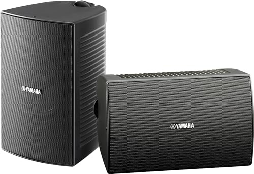 YAMAHA NS-AW294 100W Black loudspeaker - loudspeakers (Universal, 2-way, Wall-mountable, Built-in, 2.5 cm, 16 cm)