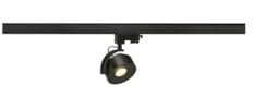 SLV 3-Phase System spot KALU Track/LED 3-Phase Spotlight, spot, Ceiling Spotlight, Ceiling Light, Track System, Indoor Lighting / 3000K 13W 860lm Black dimmable 95 Degrees