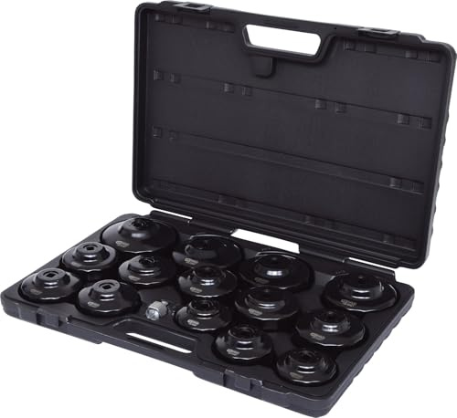 KS Tools 150.9320 3/8” oljefilternyckelsats, 15-delar
