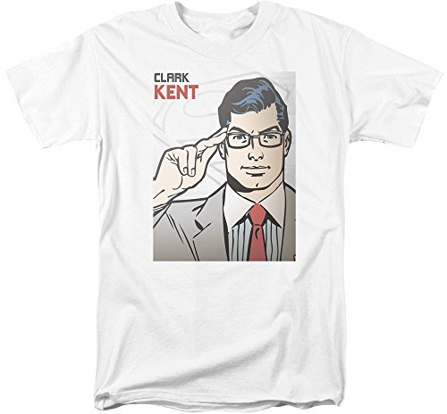 Superman - Clark Kent Cover T-Shirt Size L
