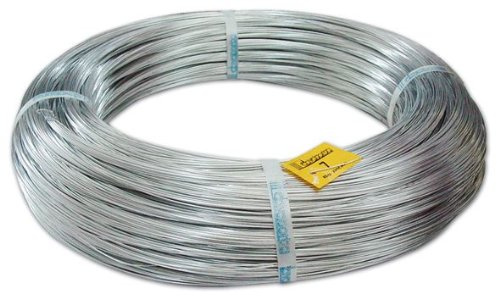 CAVATORTA Filo Zincato Ø 1,0 mm Mt./Kg. 161 mt Matassa da 20 Kg Argento