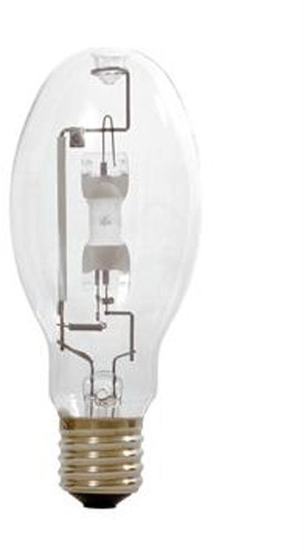 (6-Pack) Sylvania 64032 M250UED28 250W METALARC quartz metal halide lamp, E39 base, ED28 bulb, enclosed fixture rated, universal burn, clear, 4200K6