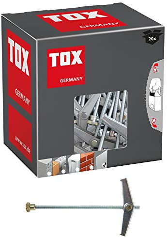 TOX Federklappdübel Spagat M4 mm, 20 Stück, 024100161