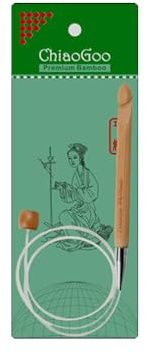 ChiaoGoo 24-Inch Flexible Tunisian Hooks, J10/6mm