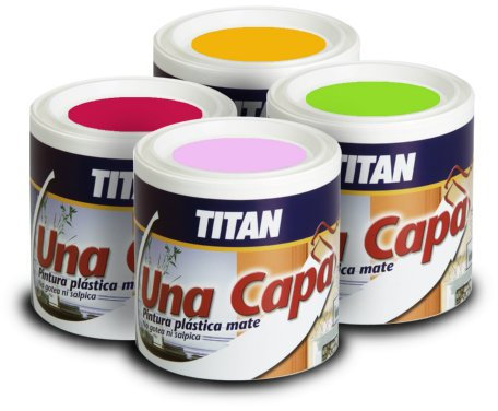 PINTURA UNA CAPA MATE GRIS 750 ML