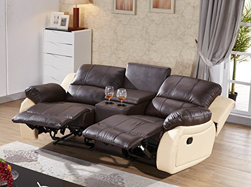 Mapo Möbel Ledersofa Kinosofa Relaxcouch 5129-Cup-2-377-317