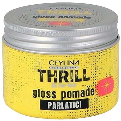 Ceylinn GLOSS POMADE | THRILL Pommade coiffante | Brillance parfaite | souplesse | tenue légère | apparence unique | parfum frais 150ml (1 pièce)