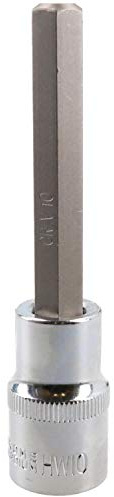 10mm Hex Allen Key Long Bit Internal Socket Metric 1/2 Drive 100mm Length Cr-V