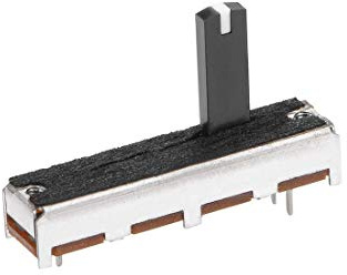 1 x Fader Widerstände variabler Mischer, 35 mm, gerade, Slide, Potentiometer, B50 K Ohm, Linear, Potentiometer, für Dimmung, Tuning.
